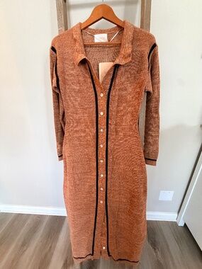 Sancia Pivoine Autumn Knit Maxi Dress